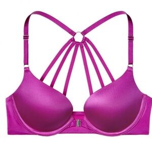 Victoria’s Secret Very Sexy Magenta Multi-Strap Push-Up Bra